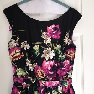 Eliza J a-line belted dress